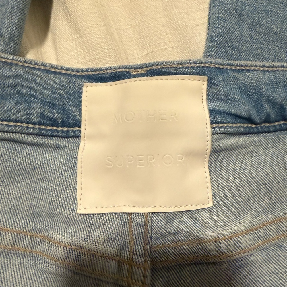 MOTHER Superior The Scooter Ankle Jeans Don’t Be a Square Wash size 32 - Picture 8 of 10